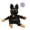 HuggleCause™, Project K-9 Hero, K-9 Mattis Knottie® Plush Dog Toy, Large